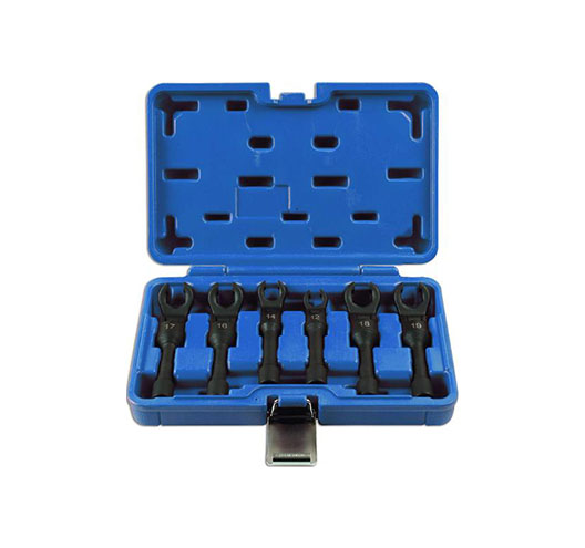 1/2" Diesel Injection Wrench Set-Flexible Head 6 PC