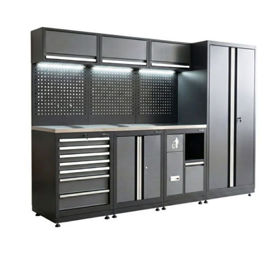 12 piece modular cabinet