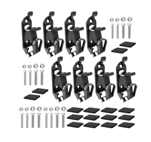 8PCS Heavy Duty Metal RubberShovel Mount Kit