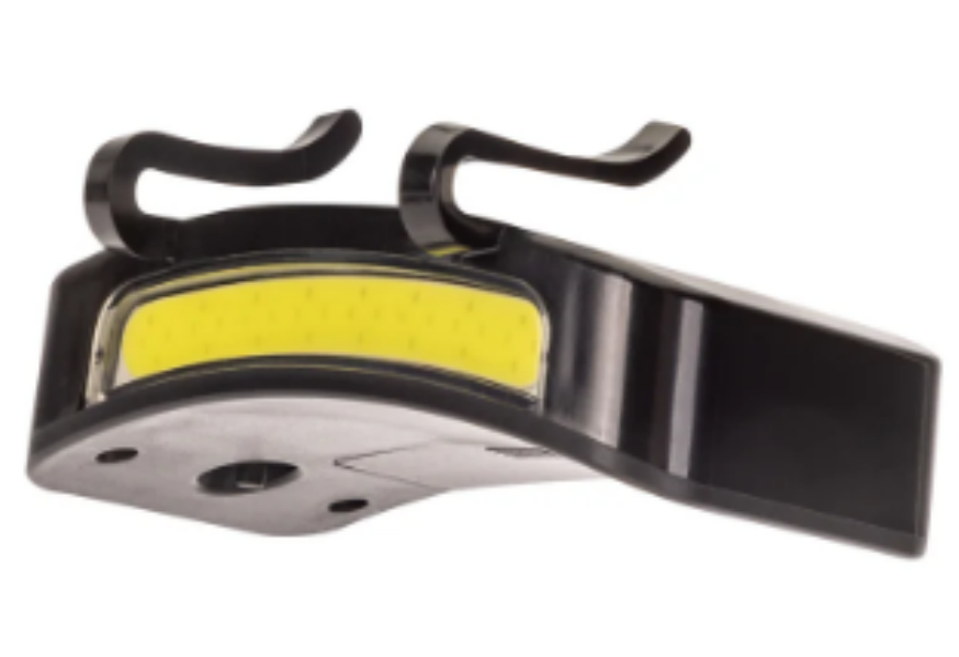 5W 3-Color COB RechargeableCap Clip Light		