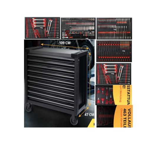 463 pcs tool set