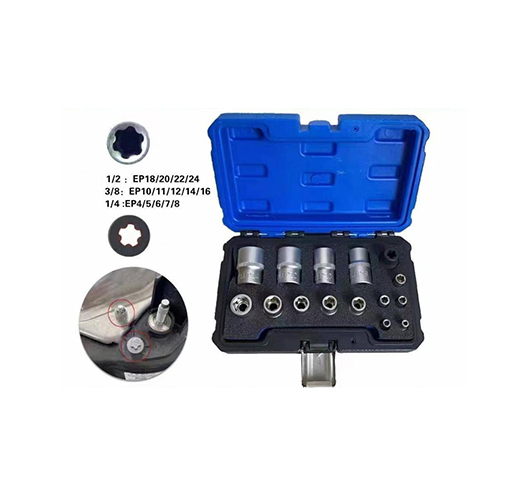 15pc External Torx Plus Socket Set  for Tesla battery cover screw