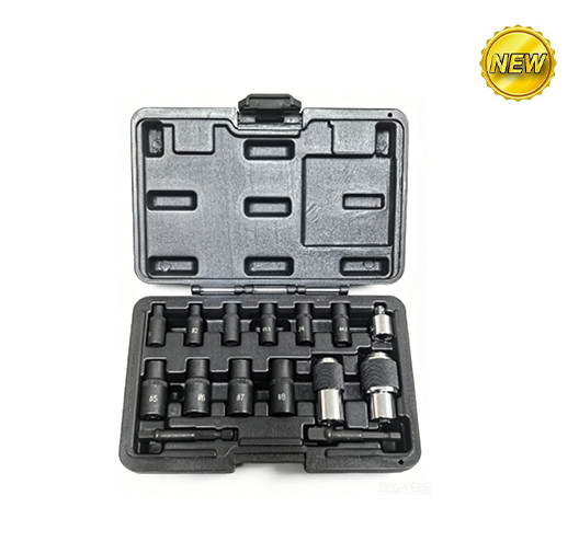 15Pcs Tap Adaptor Socket Set