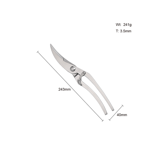 Chicken bone scissors (24.3x4cm)