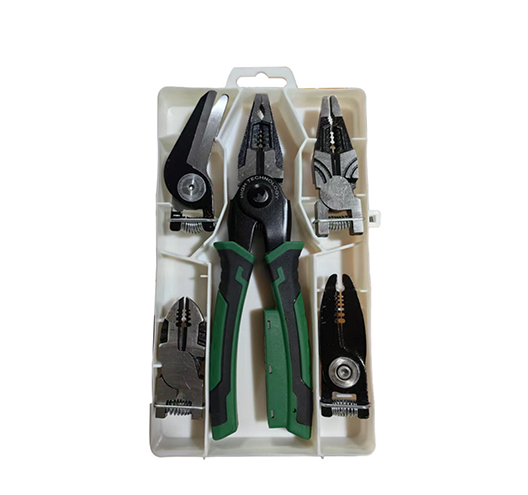 5IN1 Multi-Function Inter-Changeable Stripper Plier Kit