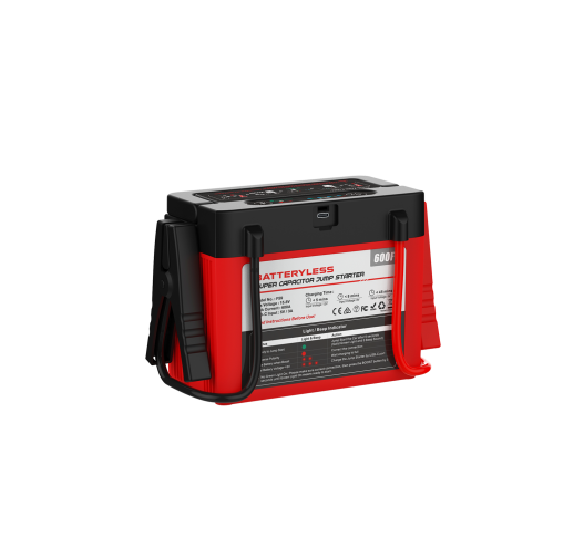 600A Super Capacitor  Batteryless Jump Starter