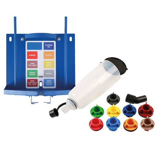 Oil Funnel Kit with Drain Storage Station