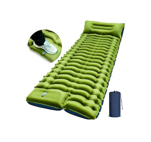 Foot pump, inflatable mattress 196*68*8CM