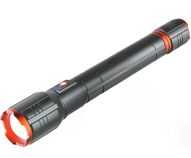10000LM COB Aluminum DualPower Flashlight