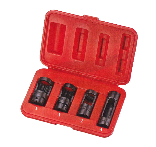 4pc Euro-Type Sensor Socket Set