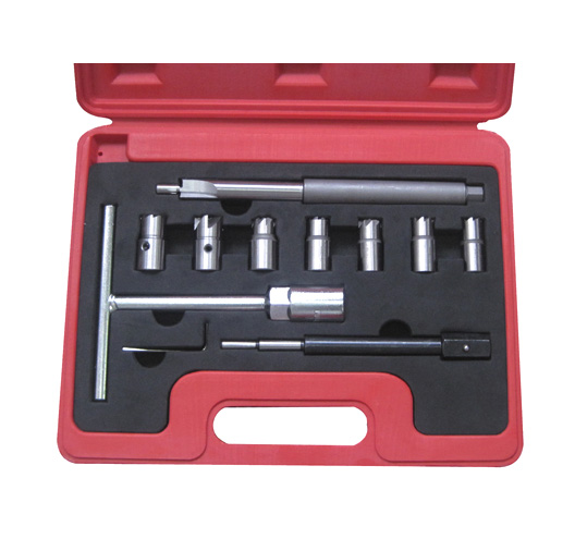 10PCS Diesel Injector Seat Cutter Set