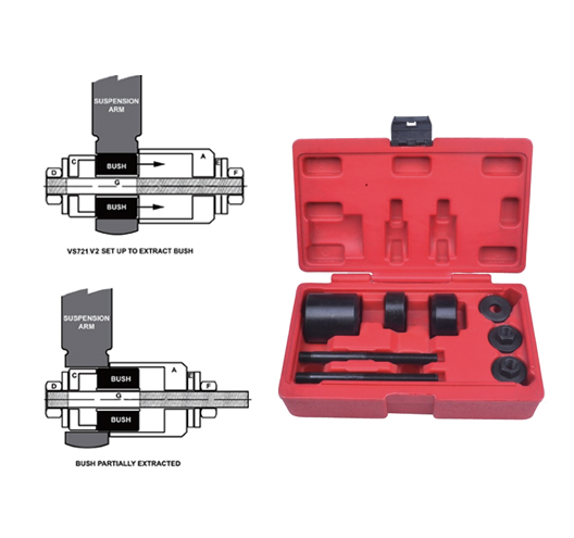 Rear Suspension Bush Remover-Opel & Vauxhall