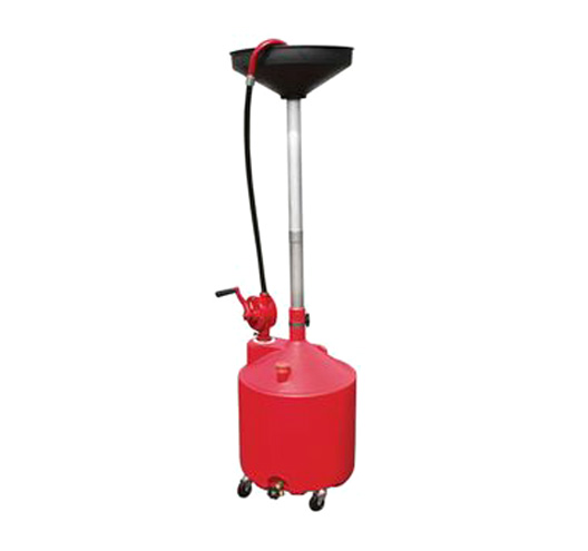 18 Gallon Oil Drain with An Manual Pump