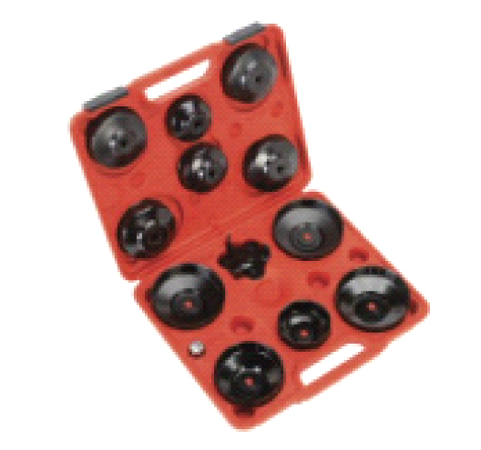 13pc Oil Filter Cap Wrench Set