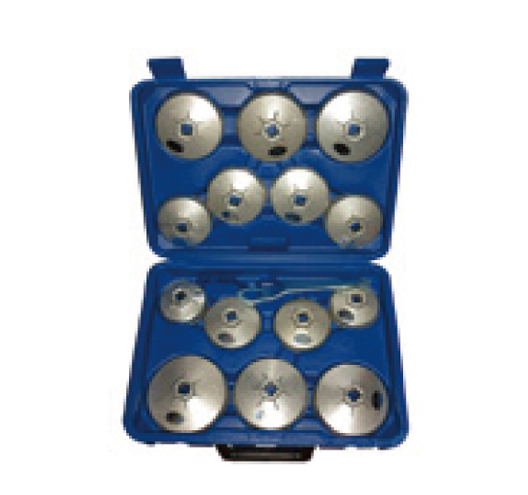 15pc Cup Style Oil Filter Set