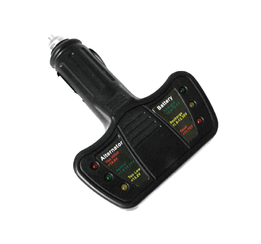 12V LED Battery/Alternator Tester