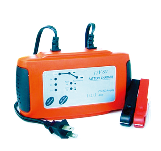 3/2/1A 6/12V Battery Charger LED-Indicator