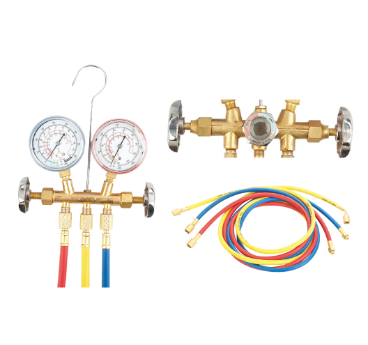 Professional R134a Brass Manifold Gauge Set