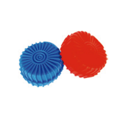 2-1/2" Blue and Red Gauge Protectors
