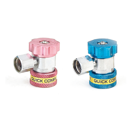 90° R134a Quick Coupler Set