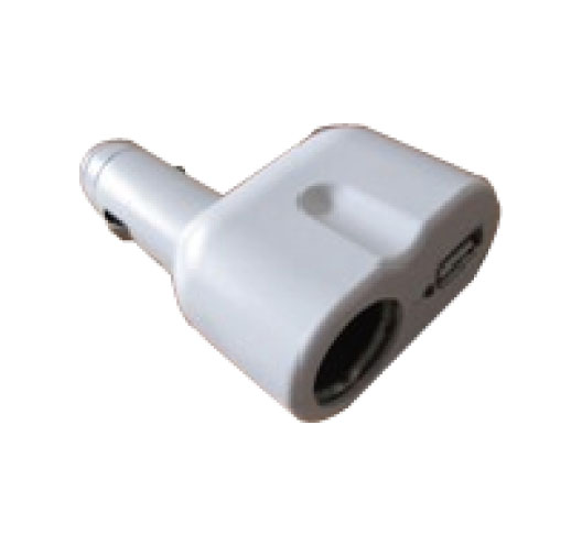 1 Way Cigarette Socket with 1pc USB