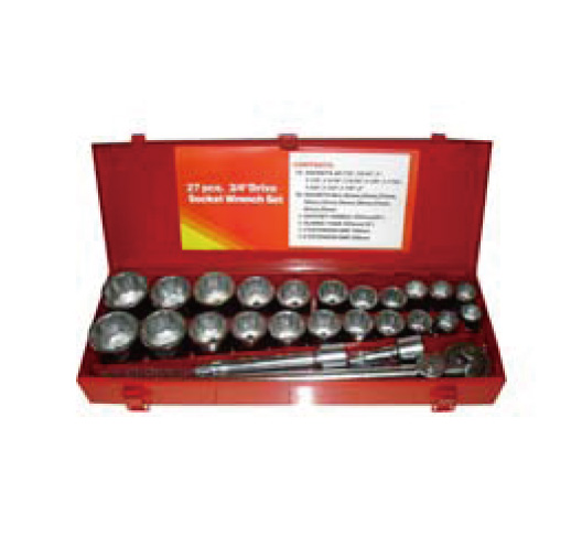 26 PCS 3/4" & 1" DR.JUMBO HAND SOCKET SET