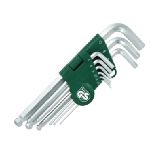 9PCS BALL POINT HEX KEY SET