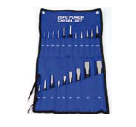 20pc Punch & Chisel Set