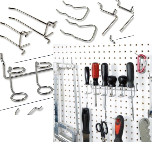 50pc Pegboard Hook Assortment