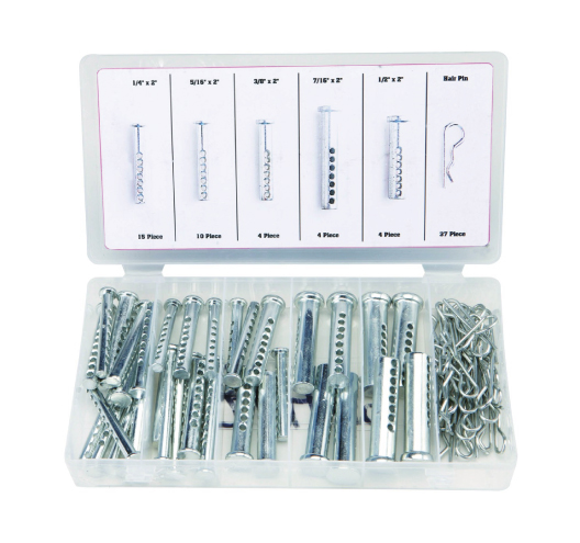 71pc Clevis Pin Assortment