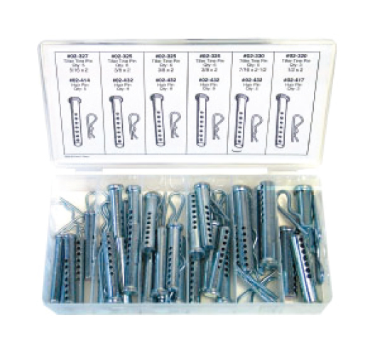 56pc Tiller Tine Assortment