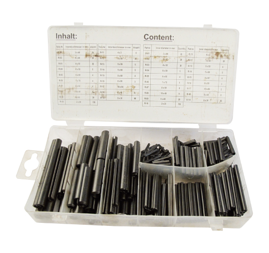 450pc Roll Pin Assortment
