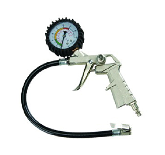 PISTOL GRIP TIRE INFLATOR W/ GAUGE