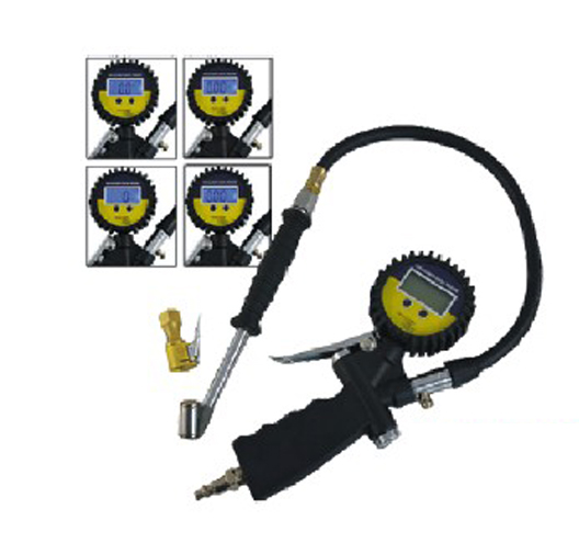 DIGITAL TIRE INFLATOR W/ DOUBLE HEAD TIRE CHUCK
