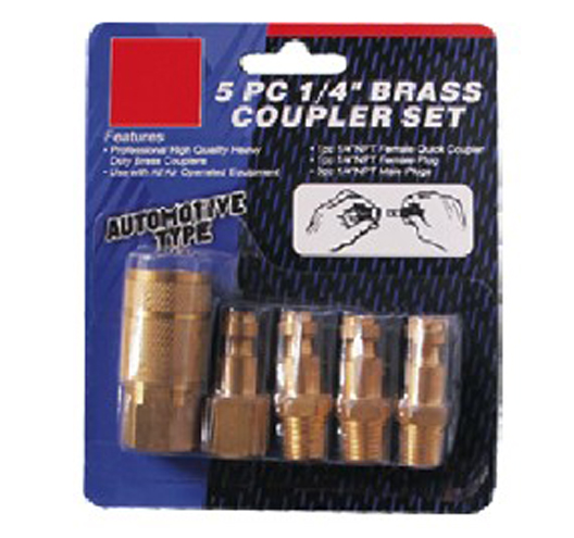 5PC AUTOMOTIVE QUICK COUPLER SET