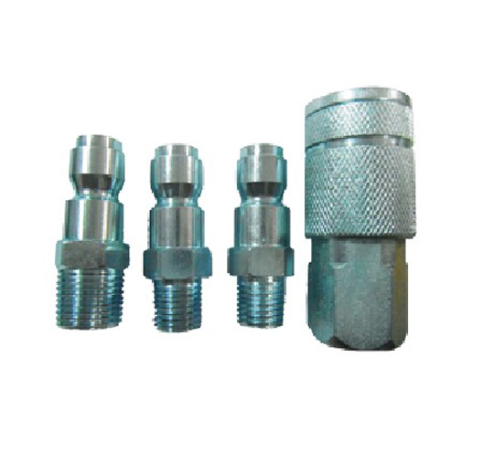 4PC. 3/8" AUTOMOTIVE QUICK COUPLER SET