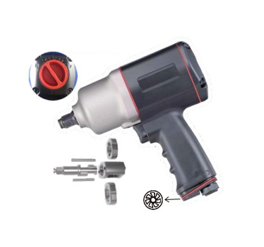 1/2" AIR IMPACT WRENCH (TWIN HAMMER)