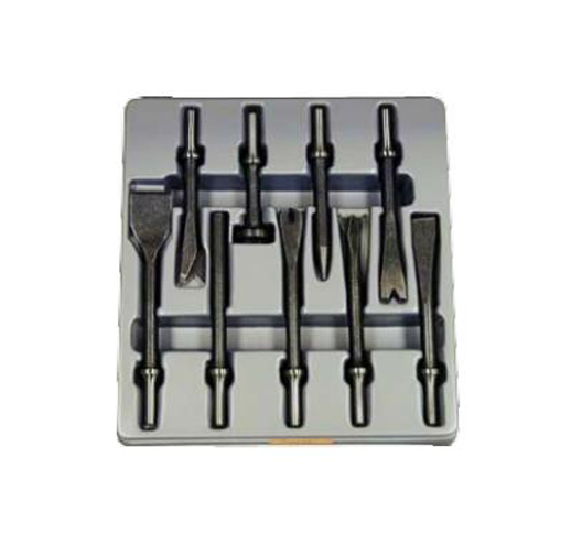 9 PC. AIR CHISEL SET