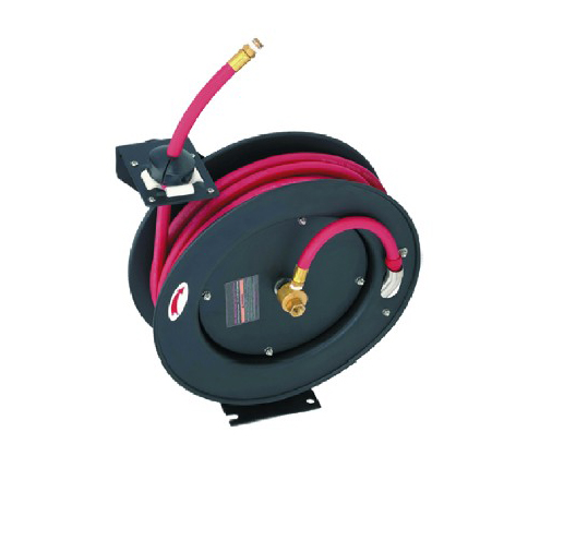 25ft 3/8" HEAVY-DUTY AIR HOSE REEL