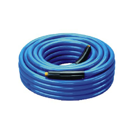Braided PVC Hose With Male Fitting