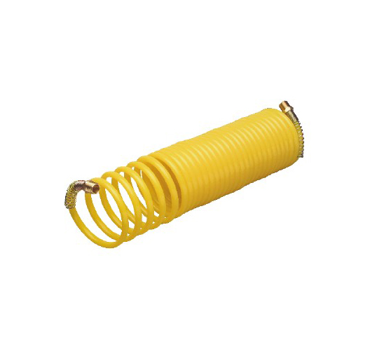 RECOIL HOSE WITH MALE FITTING