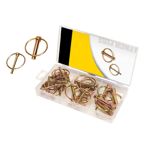 16PC Lynch Pin Assortment