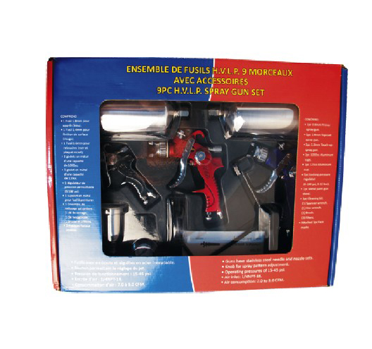 9PC H.V.L.P SPRAY GUN KIT