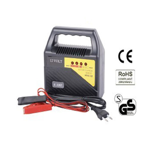 4A 12V Battery Charger LED-Indicator