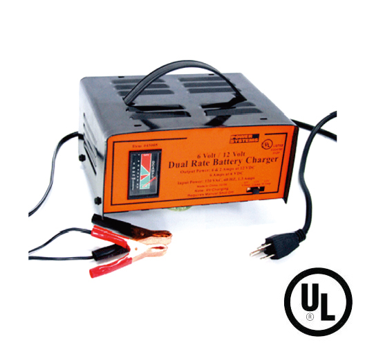 6/2A 6/12 V Battery Charger