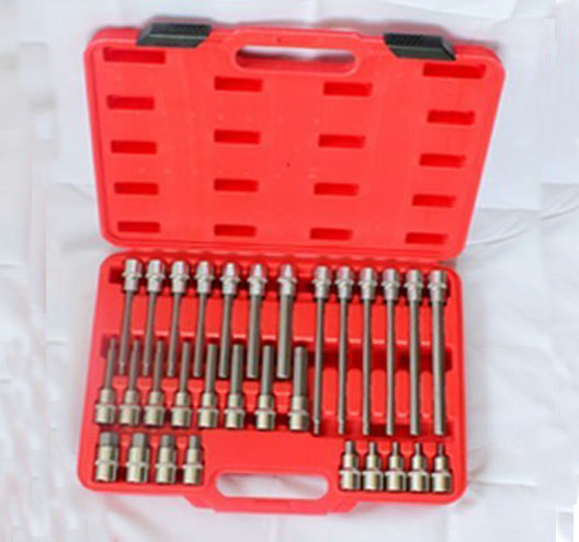 30PC 1/2DR'' Hex Bit Socket Set