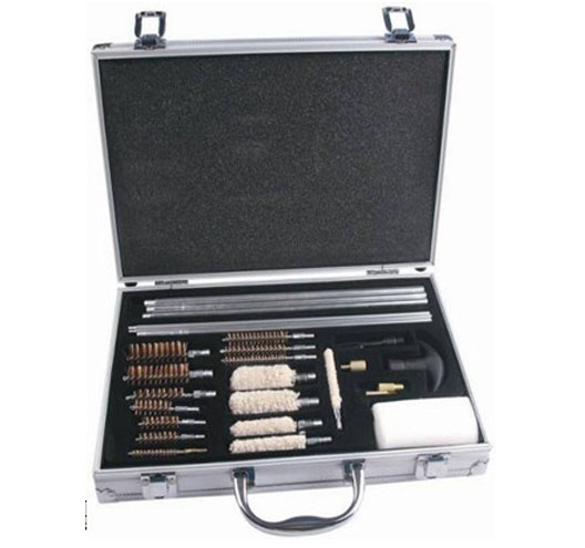 76pc  Universal Gun-Cleaning Kit-Aluminum