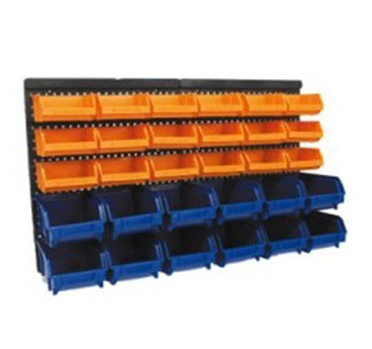 30pcs Wall Mounted Storage Bins