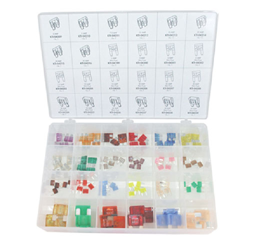 118-piece Master Plug-in Style Fuse Kit
