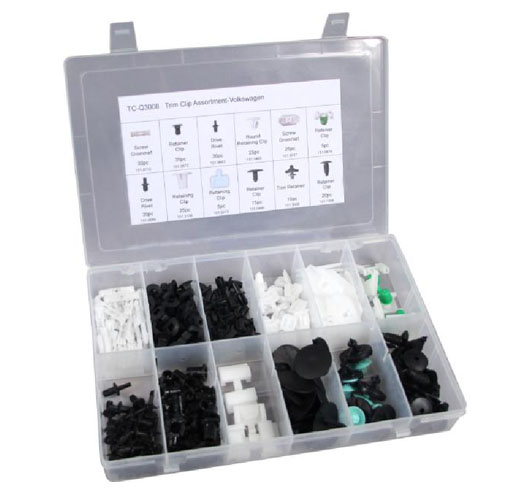 255pc Trim Clip Assortment-VOLKSWAGEN